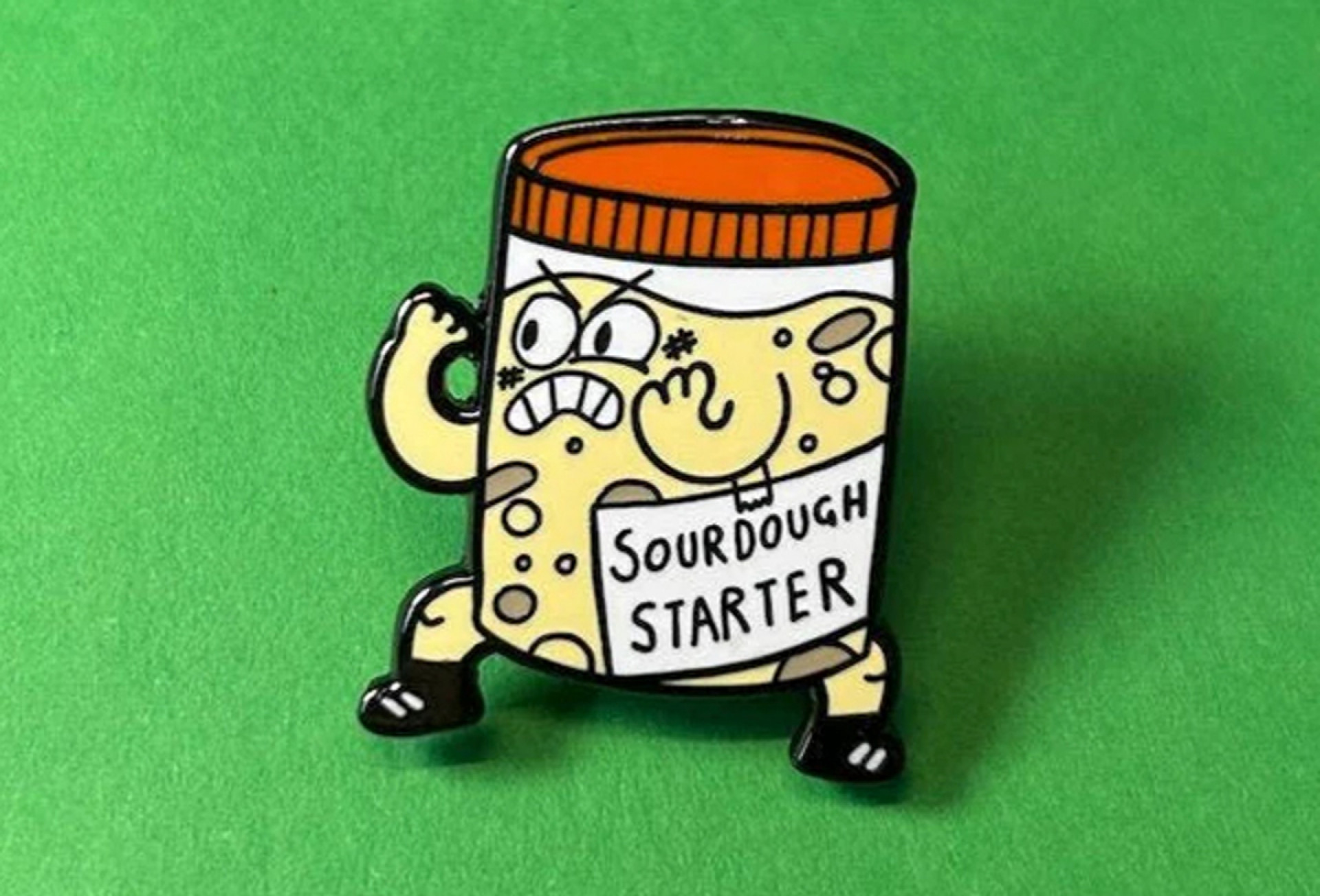 In at No.5 – So much attitude, Mr Sourdough badge